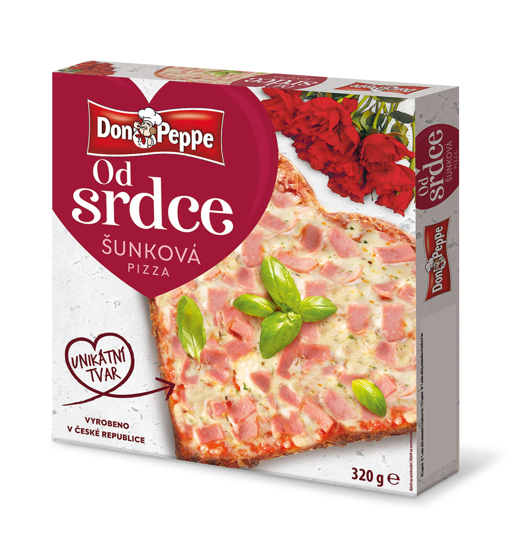 Pizza ve tvaru srdce je zpět ❤️