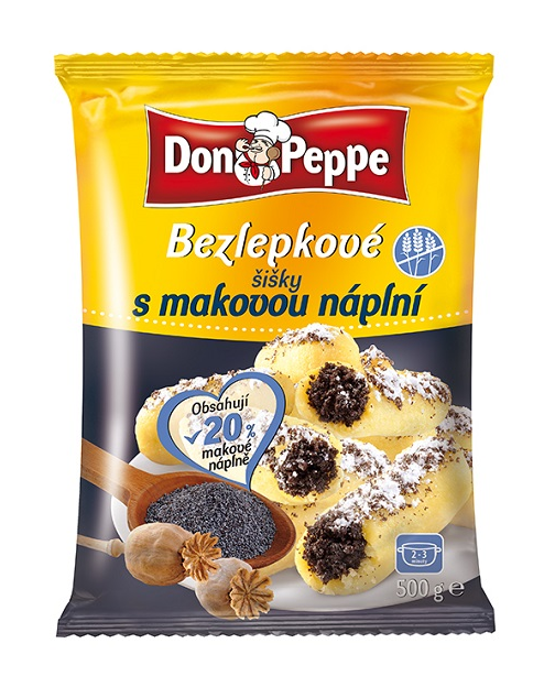 Bezlepkové šišky s mákem 500 g